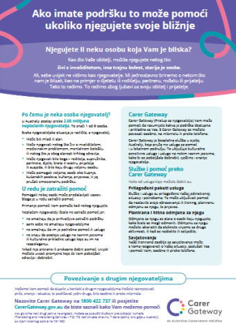 Being a Carer and seeking support Cover Image